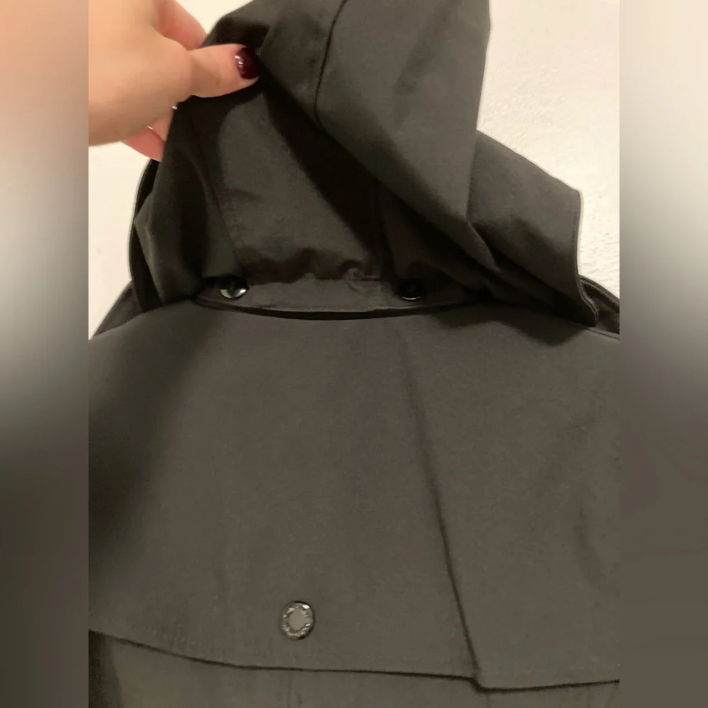 Calvin Klein Women's Black Trench Coat new without tags - Picture 4 of 6